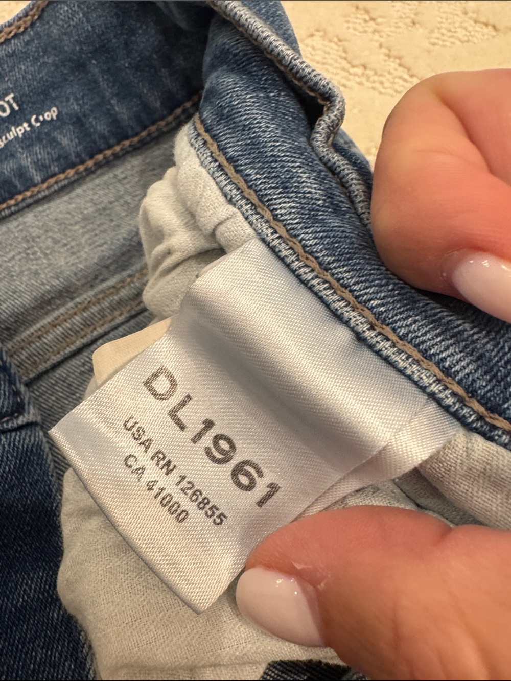DL1961 Bridget boot cut crop jeans - Picture 4 of 5